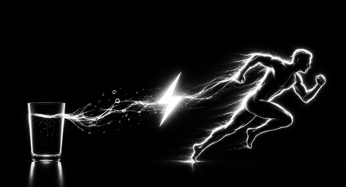 FastCharge Supplements brand visual on a dark background