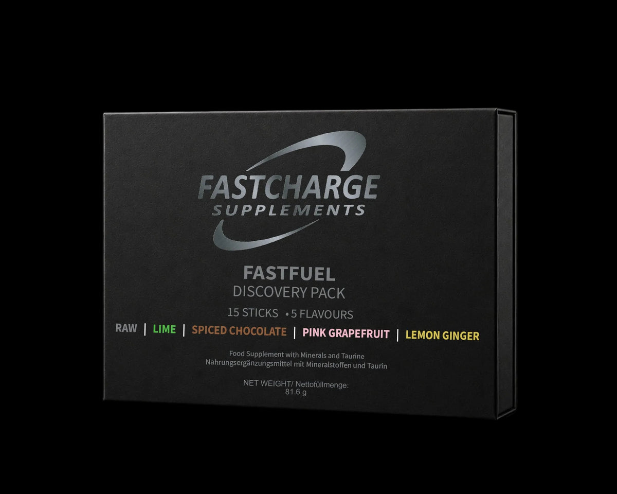 FastFuel Discovery Pack containing five FastFuel varieties